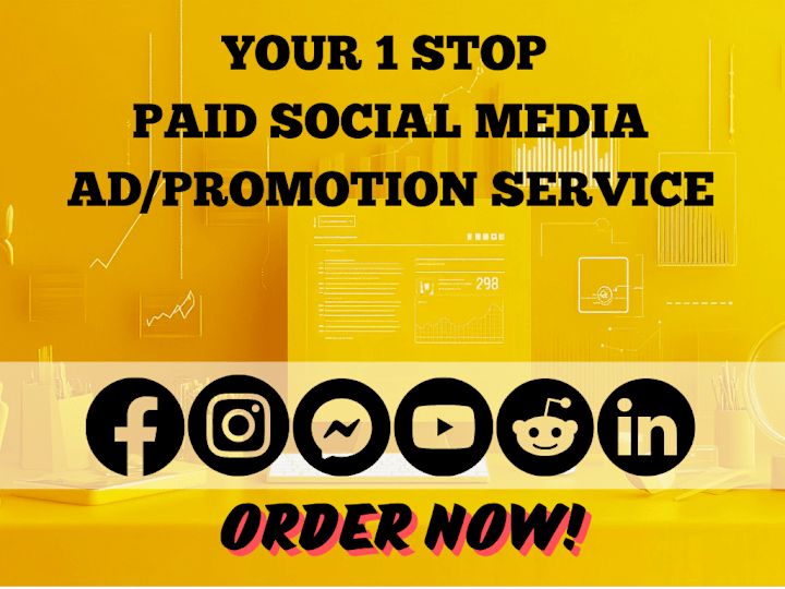 Cover image for Paid Social Media Ads - FB, Insta, TikTok, X, YouTube & Others