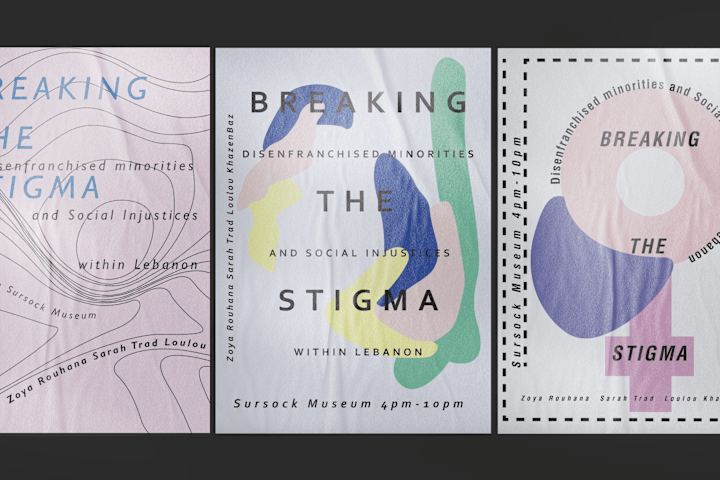 Cover image for Poster Series: Breaking the Stigma