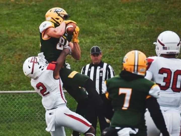 Cover image for Football Celebrates Homecoming Game Win