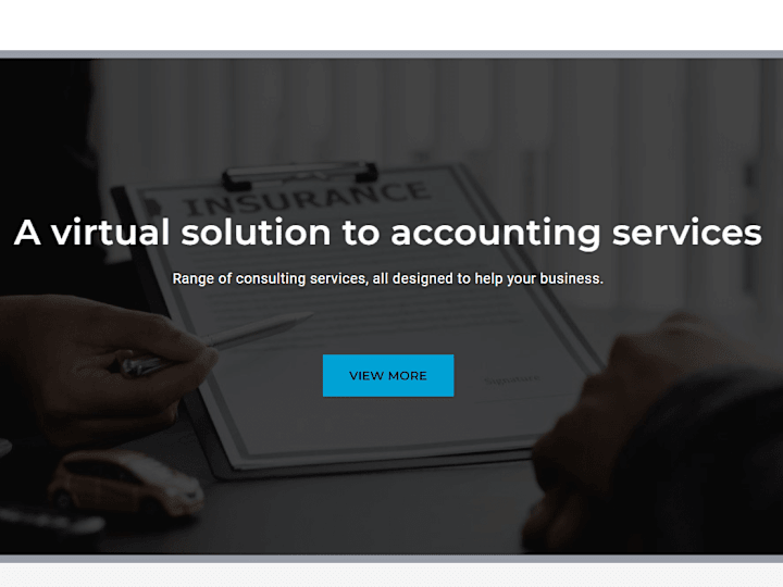 Cover image for WordPress Website Redesign - Accountant Services