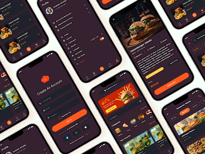 Cover image for Food Delivery Mobile App Spice Route