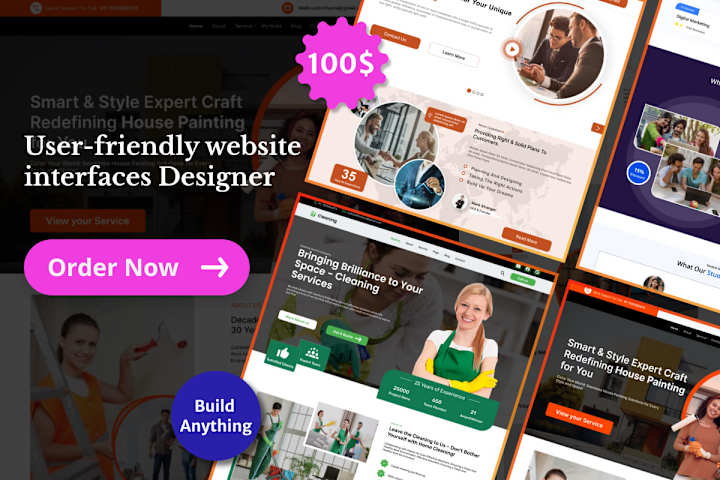 Cover image for Website Redesign, Landing Page, and copy website For Figma   