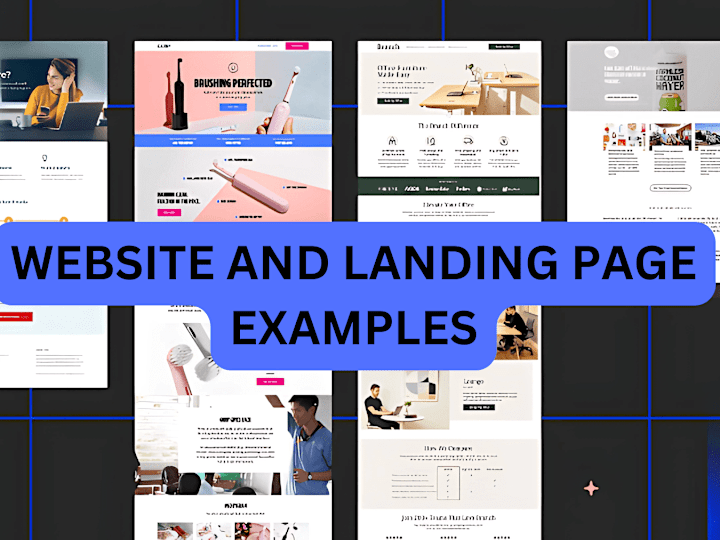 Cover image for Website and Landing Page examples