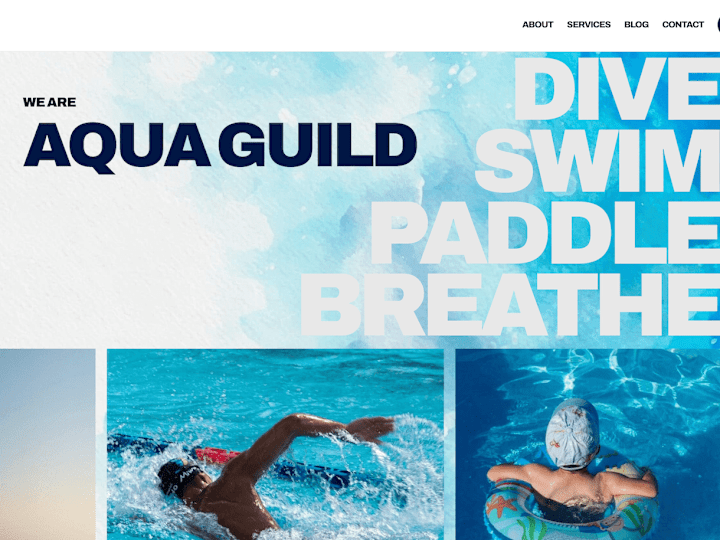 Cover image for AquaGuild Website