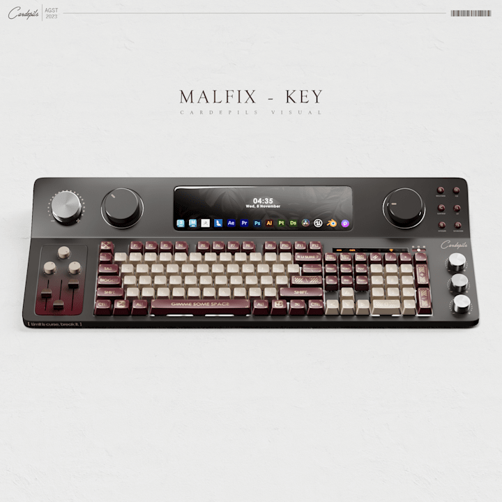 Cover image for Malfix - Key | 3D Product Render