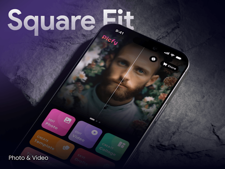 Cover image for Square Fit- Photo & Video Editing