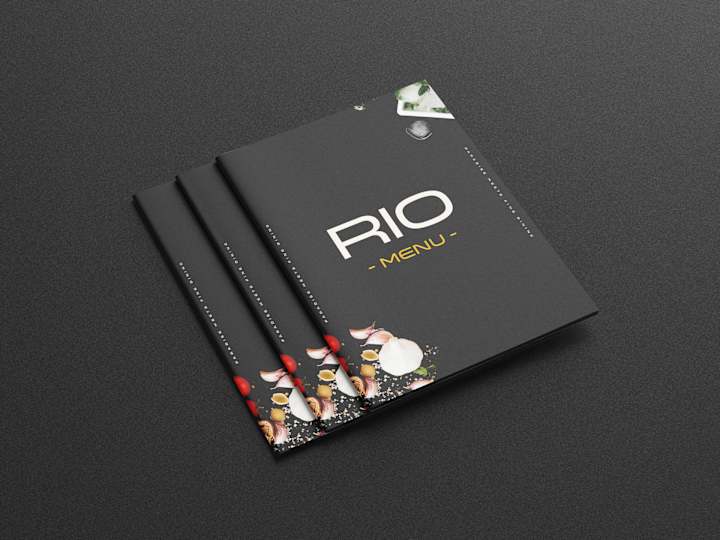 Cover image for Brochure: Rio Menu