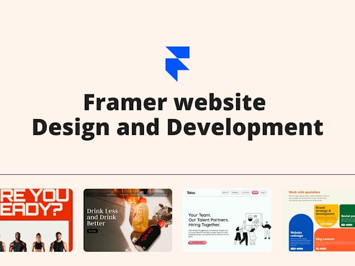 Cover image for Framer website - Design and Development