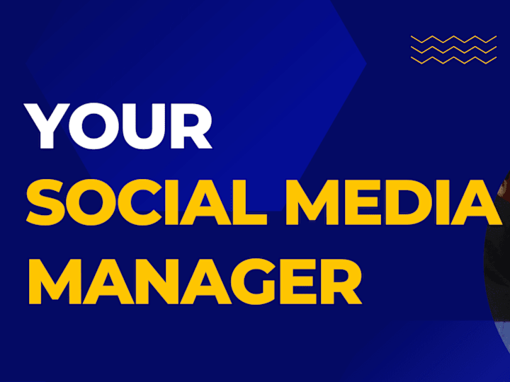 Cover image for I will be your Social Media Manager