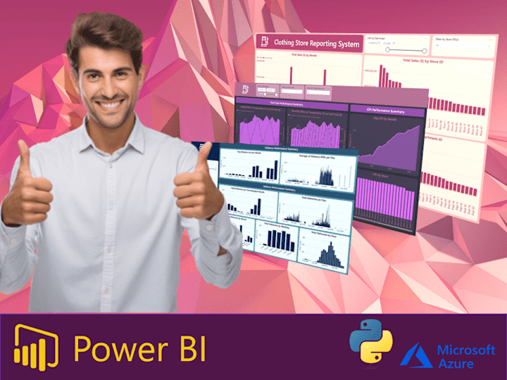 Cover image for Microsoft PowerBI Dashboards/Reports