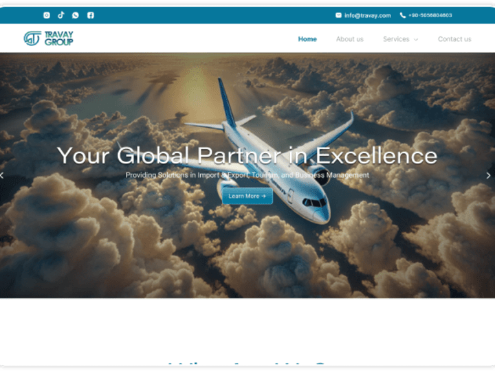 Cover image for Global Service Provider Website Redesign