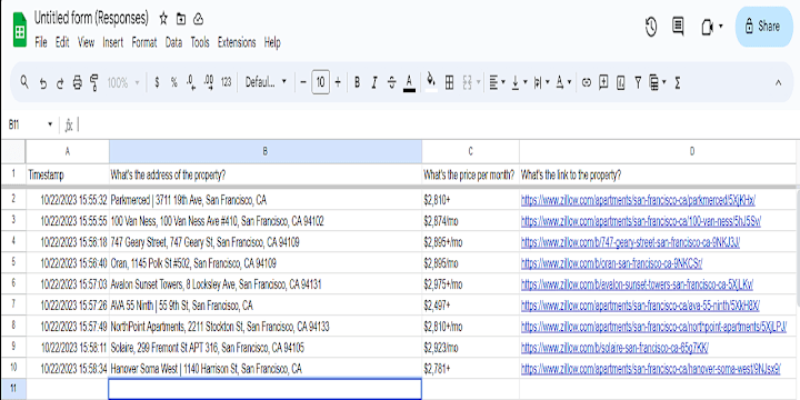 Cover image for Zillow Scraper and Form Automation