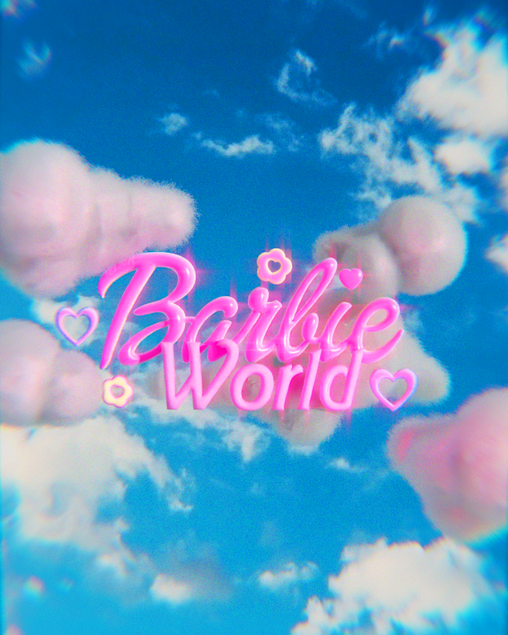 Cover image for Barbie World 3D Logo