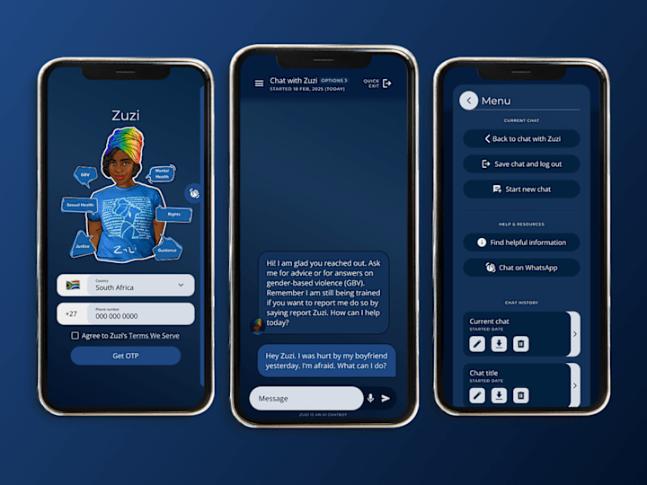 Cover image for Zuzi: Compassionate Chatbot for GBV Support