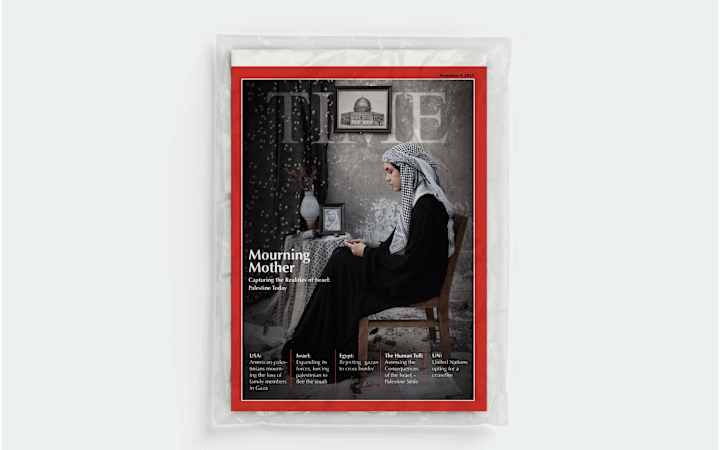 Cover image for Time magazine, Whistler's Mother Reimagined - Print Design 