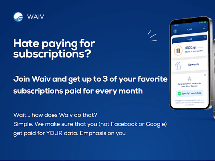Cover image for Webflow - waiv
