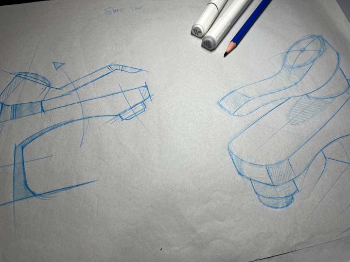 Cover image for INDUSTRIAL SKETCHING / PRODUCT SKETCHING