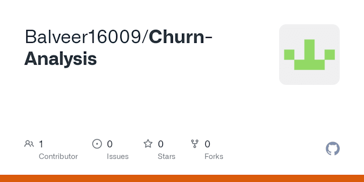 Cover image for Churn Analysis