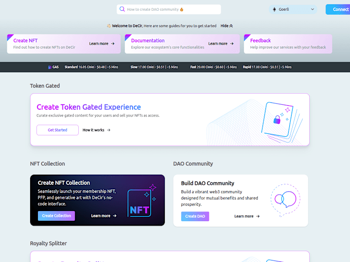 Cover image for Decir - NFT, Token Gated Platform