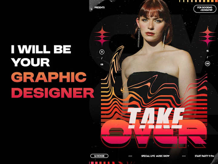 Cover image for I will be your Graphic Designer for your Unique Visual Solutions