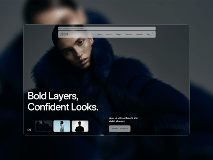 Cover image for Veon: Ultimate Fashion Framer Template