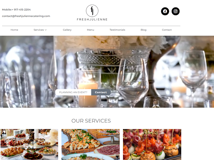 Cover image for Caterers in Manhattan NYC | Full-Service Catering - Fresh Julie…