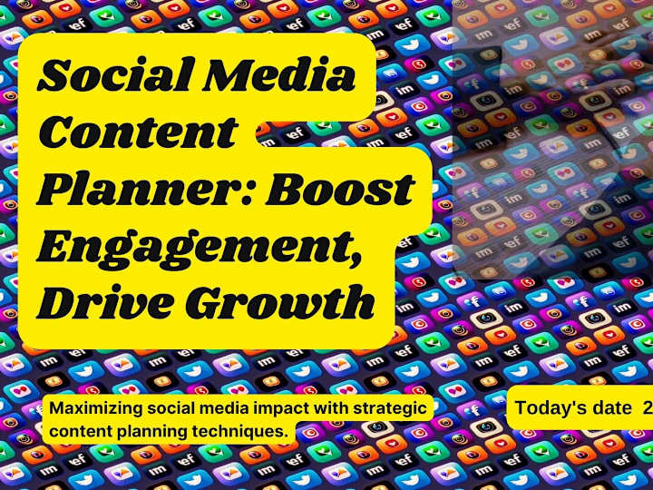 Cover image for Social media planner designs