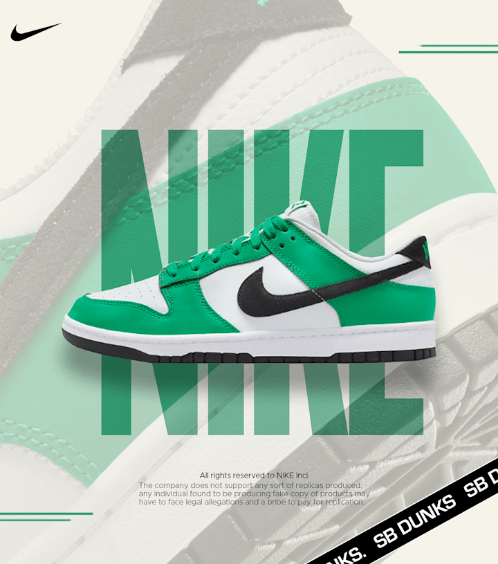 Cover image for Nike SB Dunks SE Ad Design 