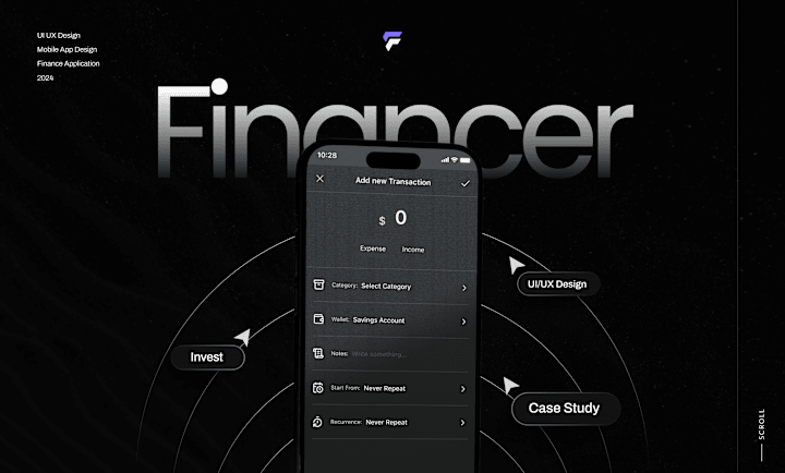 Cover image for Fintech Mobile App UI UX Design