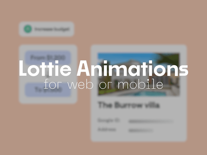 Cover image for Captivating Lottie Animations