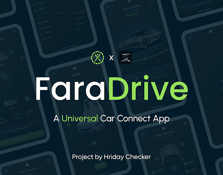 Cover image for Faradrive - The Universal Car Connect :: Behance