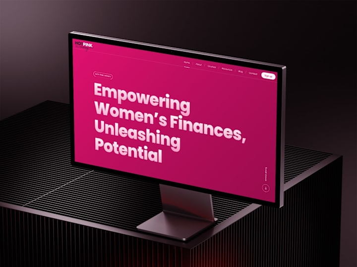 Cover image for HotPink Money Landing Page