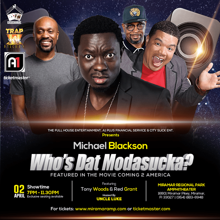 Cover image for Michael Blackson Comedy Jam