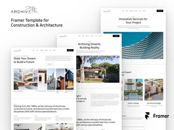 Cover image for Archive - Construction & Architecture Website