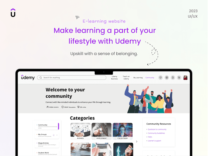 Cover image for Making Udemy A Part Of Users Lifestyle - A Case Study