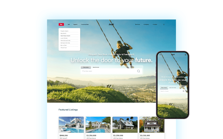 Cover image for Jayk Real Estate Website