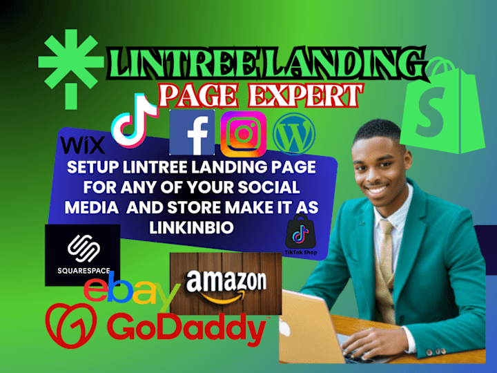 Cover image for i will setup link tree landing page for stores and social media 