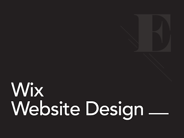 Cover image for Wix Website Design