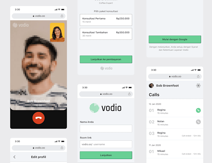 Cover image for Vodio - Bubble no-code video call services.