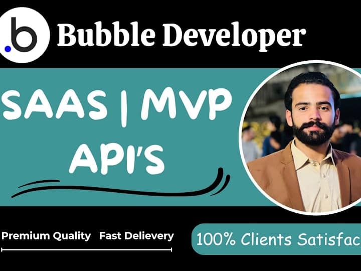 Cover image for Bubble.io Expert| Bubble SaaS & Bubble MVP | 