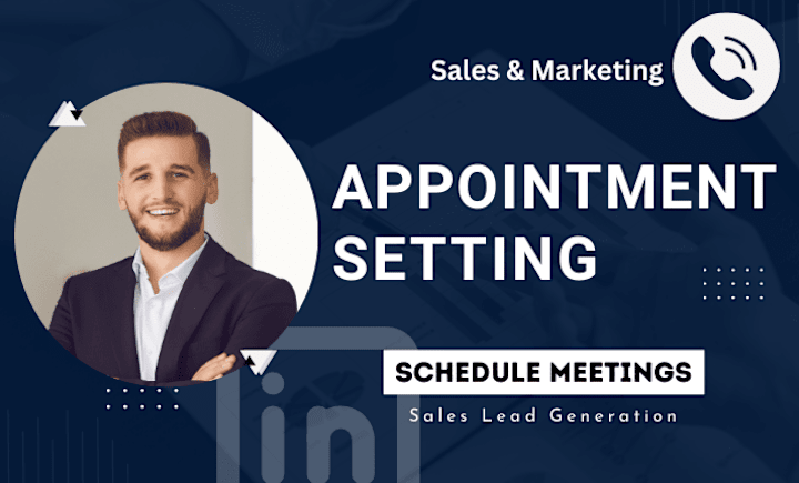 Cover image for I will do appointment setting, lead generation and sales closing