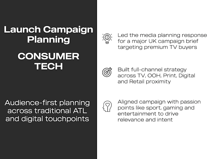 Cover image for Audience-First Campaign Planning – Consumer Tech
