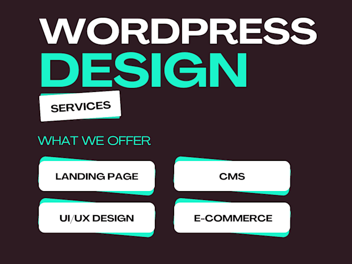 Cover image for You'll get WordPress Website Design Development WordPress Expert