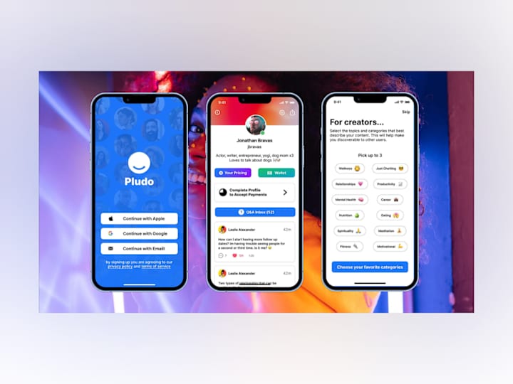 Cover image for Pludo – Mobile App to Connect with Experts & Get Advice