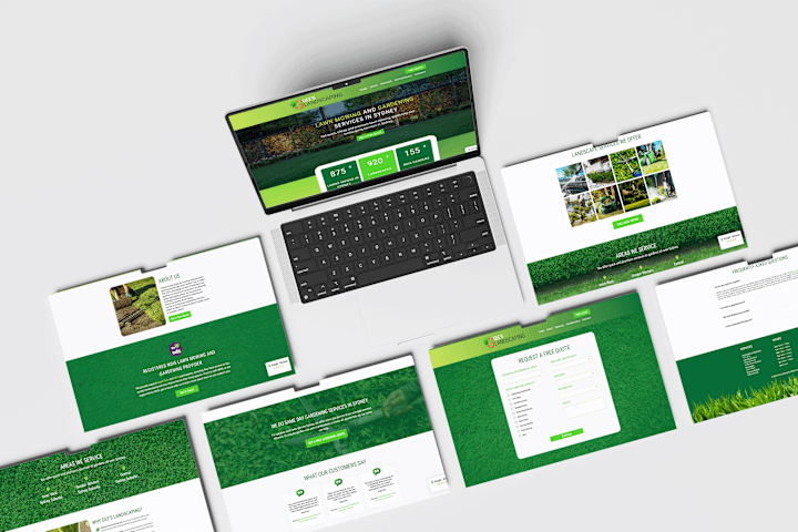 Cover image for Gee’s Landscaping – Complete Branding & Website Solution