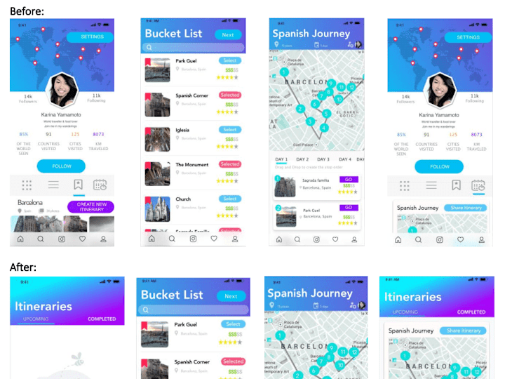 Cover image for Product UX/UI Improvements