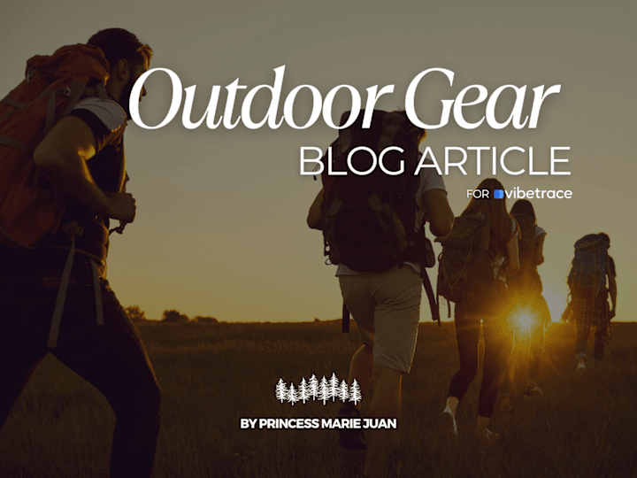 Cover image for Blog Writing about Outdoor Gear Industry for SaaS Website