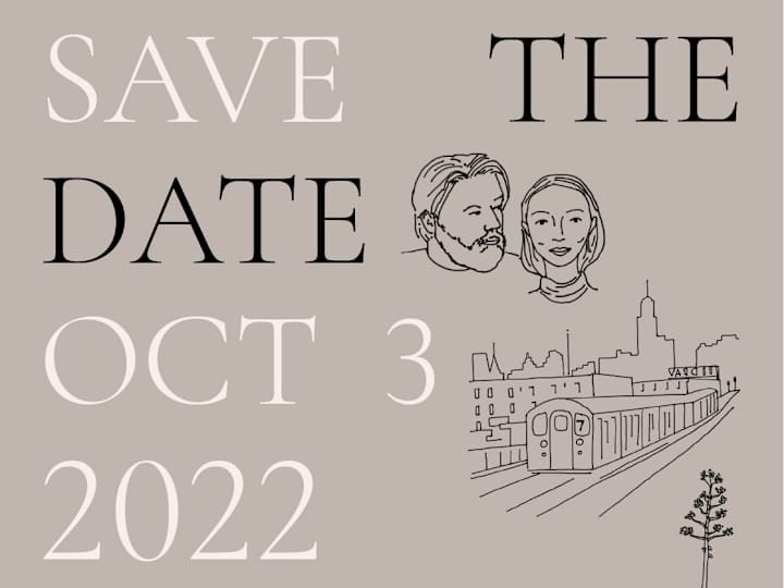 Cover image for A&M Save the Date & Wedding Invitation Illustrations