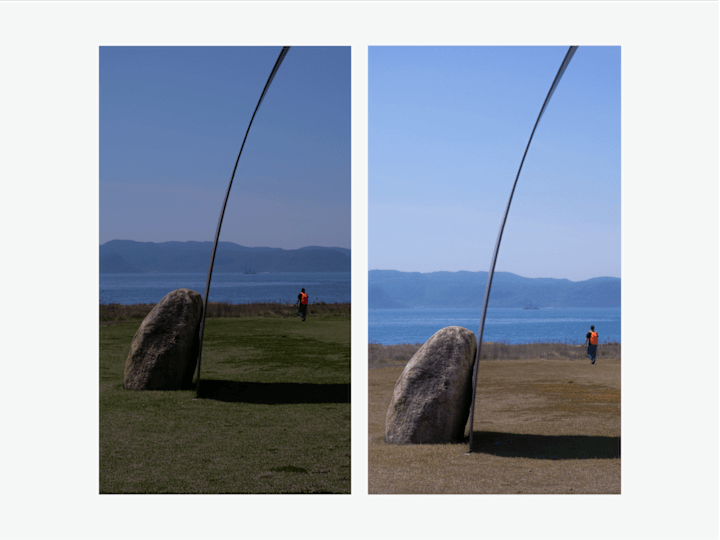 Cover image for Photography editing of japanese sea and contemporary art