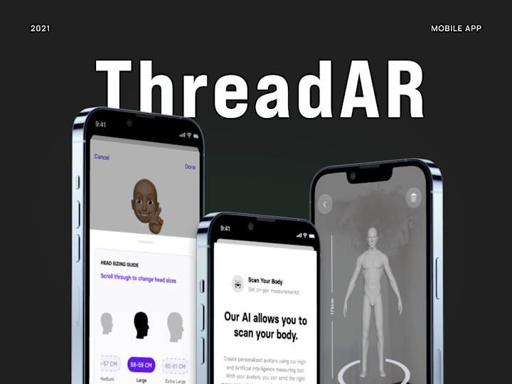 Cover image for ThreadAR - E-Commerce Platform for AR Body Measurements